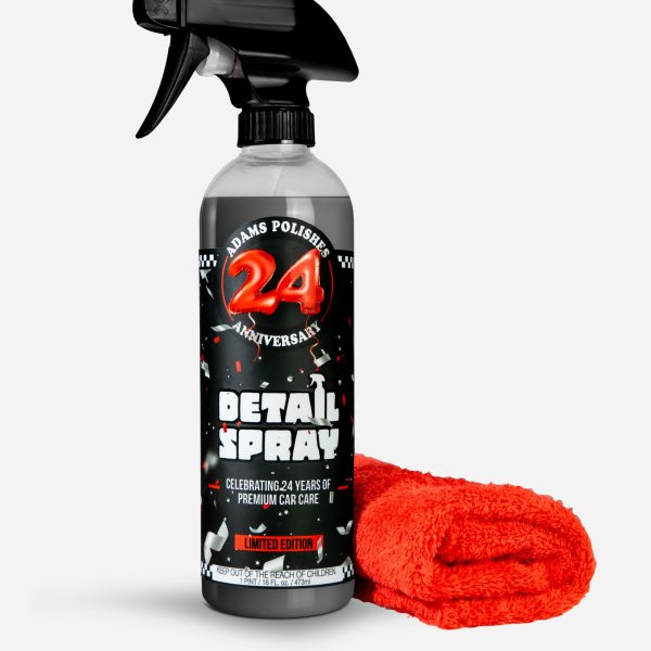 Adam's 24th Anniversary Detail Spray & Towel Combo