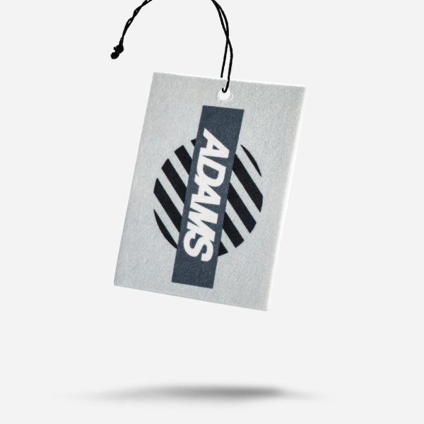 Adam's Grey Stripe Air Freshener