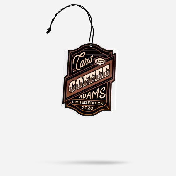 Adam's Cars & Coffee Air Freshener (Deluxe)
