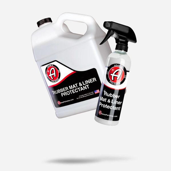 Adam's Rubber Mat & Liner Protectant Gallon With Free 16oz